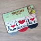 махрові носочки "я люблю сім'ю"