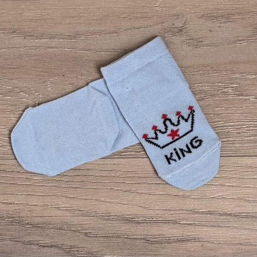 Купить оптом  носочки "king"  0-12 міс. (тонкі)