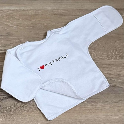 Купить оптом Комплект "I love my family" (байковий) Купить оптом Комплект "I love my family" (байковий)