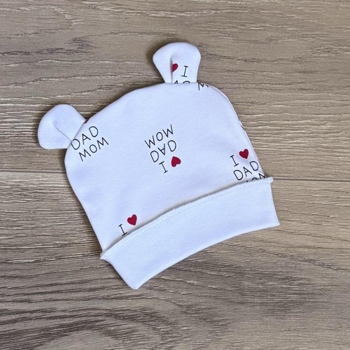 Купить оптом Набір для немовлят "I love dad mom" р.50 (інтерлок) Купить оптом Набір для немовлят "I love dad mom" р.50 (інтерлок)