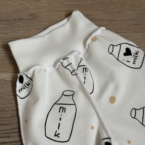 Купить оптом комплект для новонароджених "milk"  (байковий)