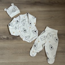 Набір для немовлят "milk" (байковий) р.50