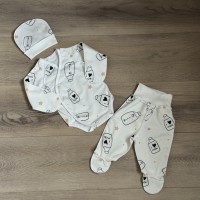 Набір для немовлят "milk" (байковий) р.56