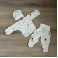 комплект для новонароджених "milk"  (байковий)