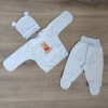Комплект 3-ка байковий "вінні-пух" 