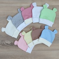 Шапочка с ушками (байковая) р.56