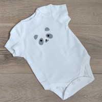 білий боді "пандочка"  